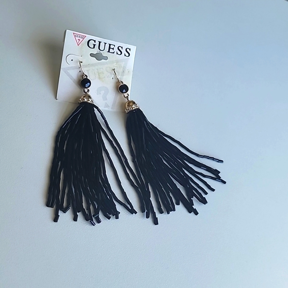 Guess Party Fringe Earrings
